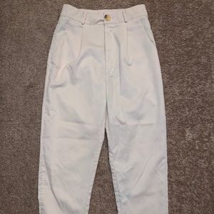 Cream Pants